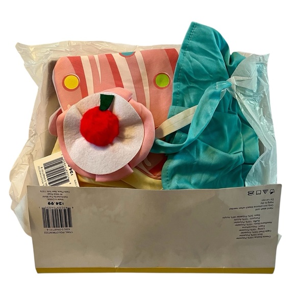 Cupcake Costume for Kids - Pink and Blue New with Tags - Picture 3 of 7